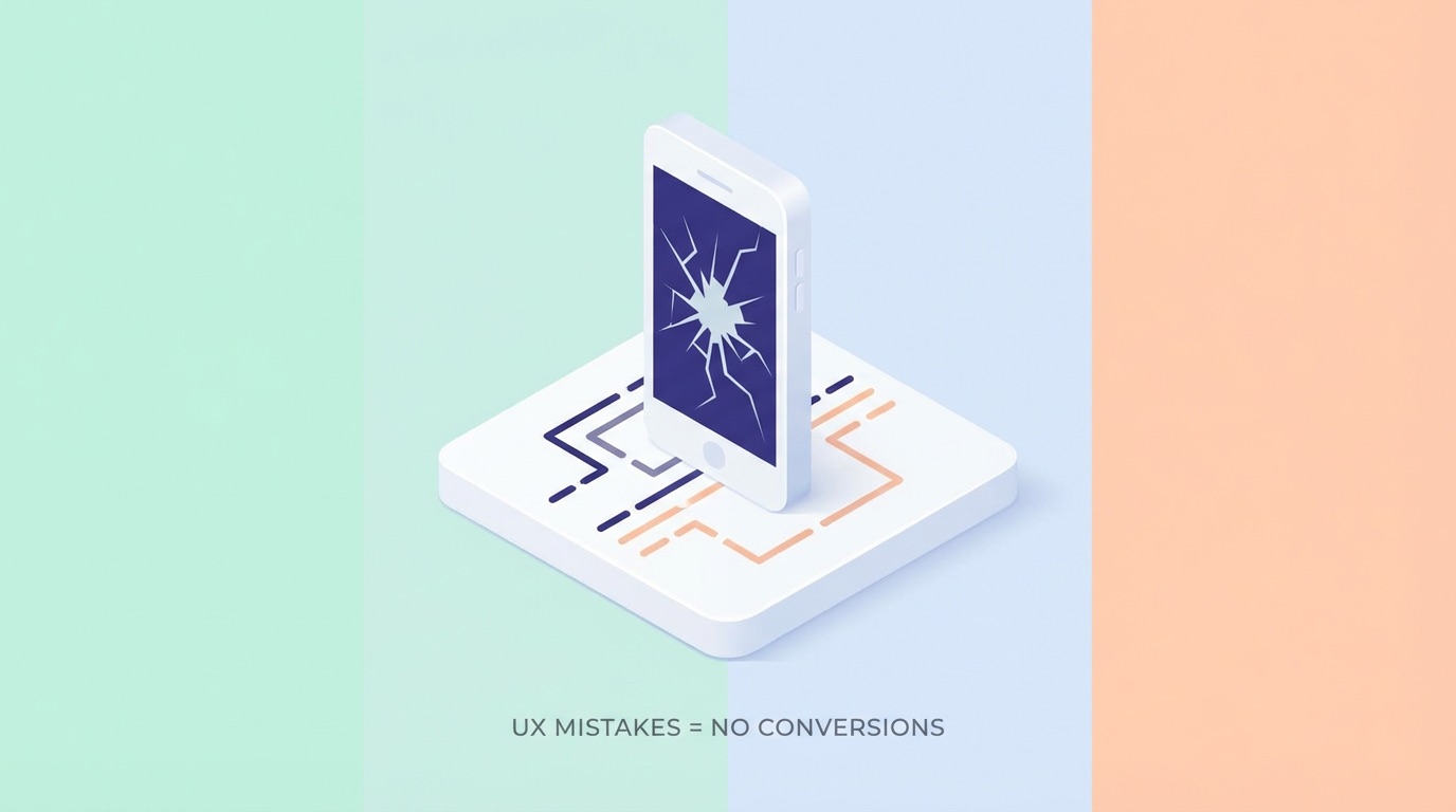 Cover image for 5 UX Mistakes That Are Quietly Killing Your Conversion Rate