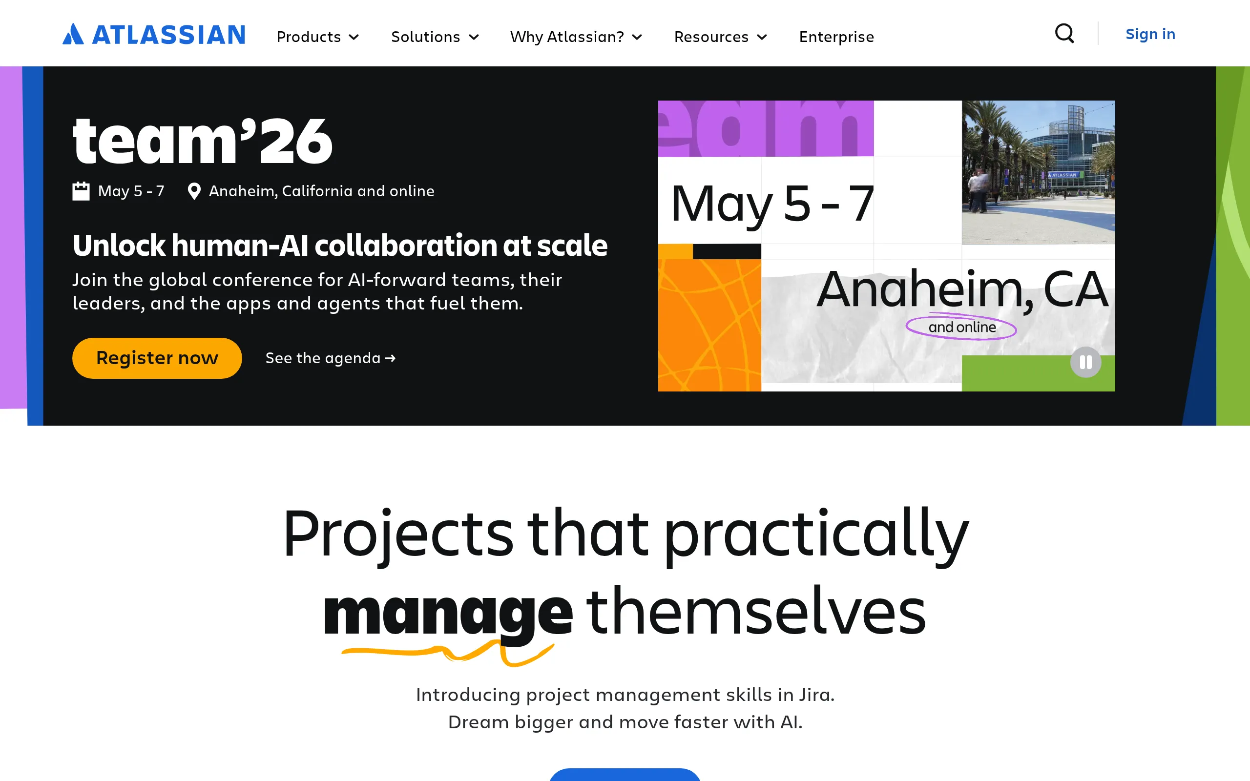 Screenshot of Atlassian
